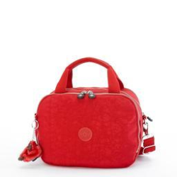 PalmBeach - Beauty case with Trolley Sleeve Red