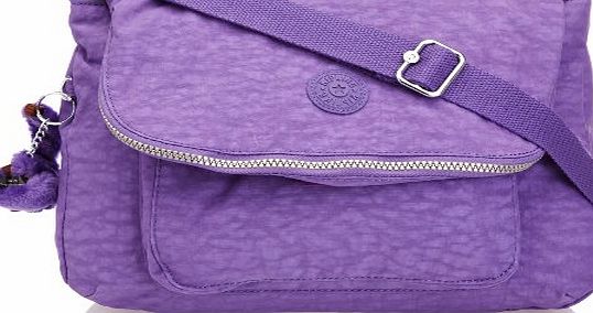 Kipling Womens Garan Shoulder Bag, Vivid Purple, K1517661G