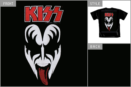 Kiss (Demon Child) Kids T-Shirt SPKids_4541