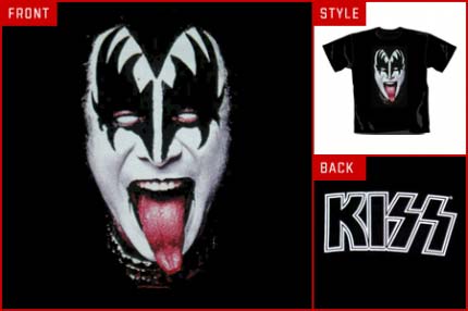 Kiss (Gene Face) T-shirt