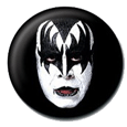 Kiss Gene Simmons Button Badges
