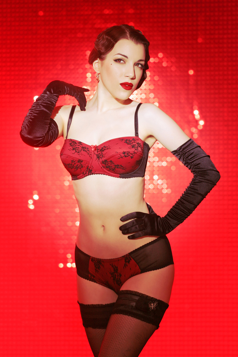Alouette Bandeau Bra by Kiss Me Deadly