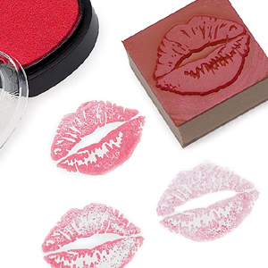 Rubber Stamp and Ink Pad