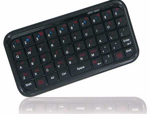 BluBoard Mini Bluetooth Keyboard - Black