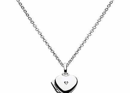 Kit Heath Kids Dinky Heart Sterling Silver Locket