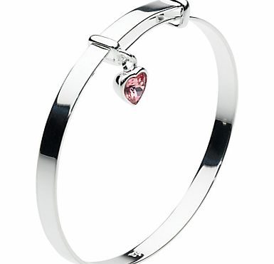 Kit Heath Kids Sterling Silver Swarovski Heart