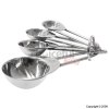 Kitchen Craft 4-Piece Stainless Steel Measuring