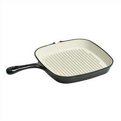 Kitchen Craft Clearview Enamel Grill Pan