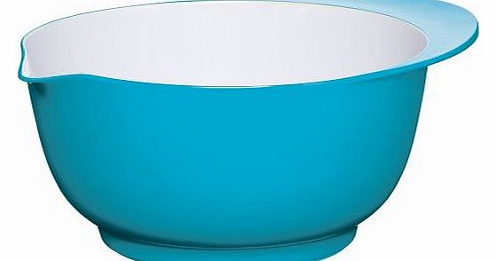 Kitchen Craft Colourworks Large Melamine two Tone Mixing Bowl, Blue