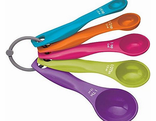 Kitchen Craft Colourworks Measuring Spoon Set (5 Piece)
