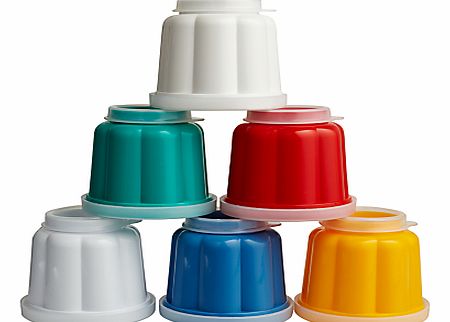 Kitchen Craft Jelly Moulds, Set of 6