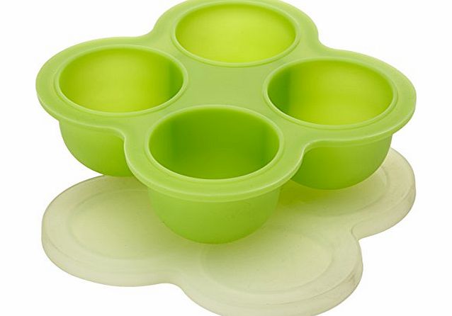 Kitchen Craft Silicone 4-Hole Baby Food Freezer Pod