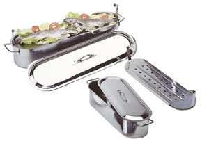 KITCHEN CRAFT Stainless Steel Fish Poacher