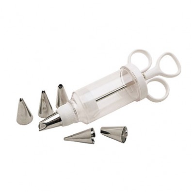 Stainless Steel Icing Syringe with