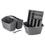Kitchen Set, Cutlery Tray, Brush, Bowl and