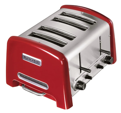 Artisan 4 Slice Toaster Red