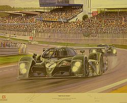 Kitson Le Mans 2003 Winners Bentley Signed Print