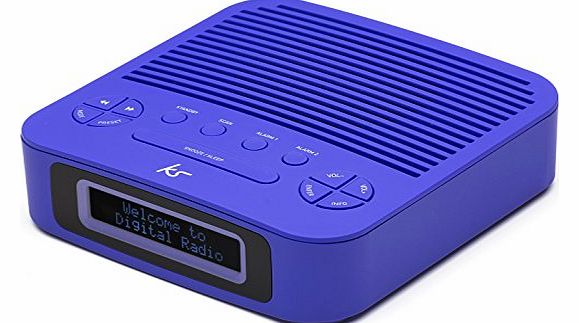 Kitsound  Revive DAB/FM Radio and Alarm Clock - Blue