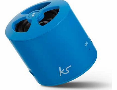KitSound PocketBoom Bass Speaker - Blue