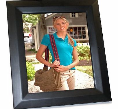 KitVision 15 inch Digital Photo Frame with 1GB of Internal Memory, Built-In Stand and Wall Mount - Black