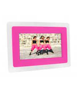 KitVision 7 Inch Digital Photo Frame - Punk Pink