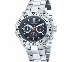 Klaus Kobec Mens Challenger Grey Steel