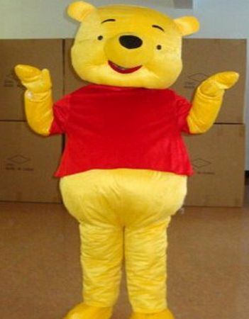 Klaus Pesse Winnie the Pooh Cartoon Cosplay Character Mascot Costume Adult Size