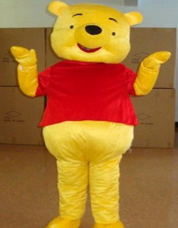 Klaus Pesse Winnie the Pooh Cartoon Cosplay Character Mascot Costume Adult Size