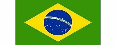 Klicnow Brazil Flag 5ft x 3ft