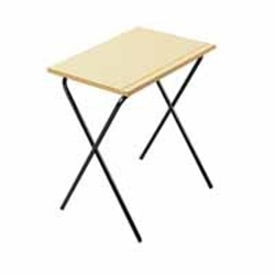 Folding Exam Desk Beech