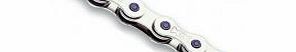 KMC Z610HX SILVER CHAIN FOR SINGLESPEED BMX AND