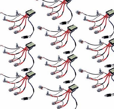 Kmise Belcat High Quality EQ-B3T Active EQ Preamp Circuit for Bass Guitar Set of 10