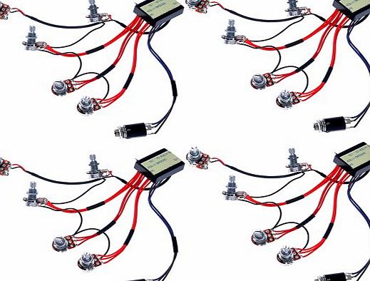 Kmise Belcat High Quality EQ-B3T Active EQ Preamp Circuit for Bass Guitar Set of 4