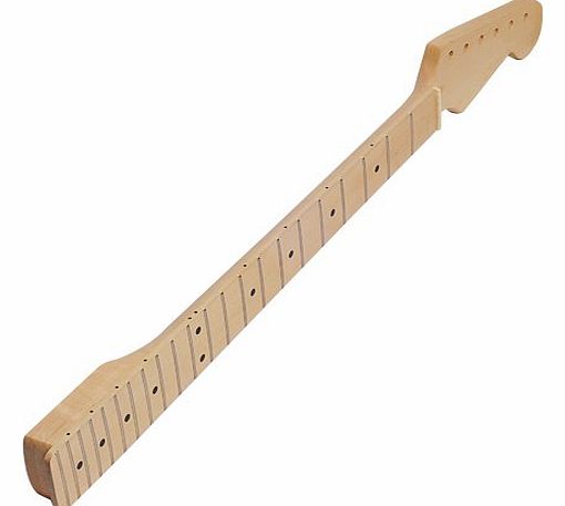 Kmise Lotmusic-Maple Guitar Neck for Fender Strat W/22 Fret Wire Finished Quality Guitar Parts
