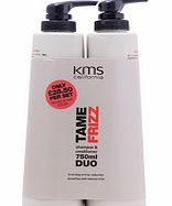 KMS California TameFrizz Shampoo 750ml and
