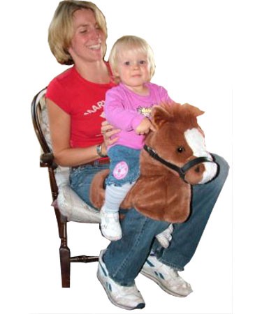 Knee Rider Interactive Soft Toy.