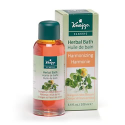 Kneipp Herbal Bath Oil Orange and Linden Blossom