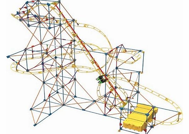 KNex  Hyperspeed Hangtime Roller Coaster Building Set