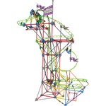 KNEX Loopin Lightning Coaster
