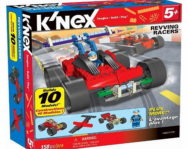KNex Revving Racers 10 Model Set