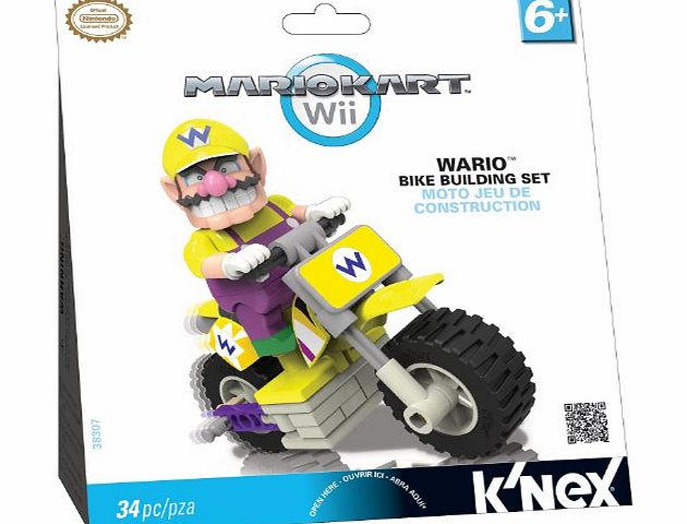 KNex Wario Bike Building Set