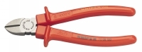 Knipex 180mm Insulated Diagonal Side Cutters