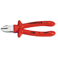 Knipex 180mm Insulated S Range Diagonal Side Cutters