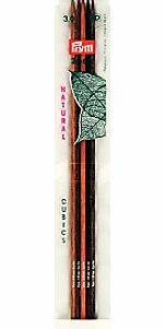 Knit Pro 20cm Cubed Wooden Knitting Needles, 3mm