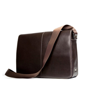 Knomo Bungo Expandable Messenger 15- Brown