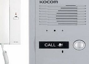 KOCOM B9B-WIRED SINGLE DOORPHONE ACCESS ENTRY INTERCOM SYSTEM.THE BEST INTERCOM SYSTEM THAT ALLOWS TWO WAY COMMUNICATION