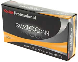 kodak BW400 CN Black and White (C41) - 120 Roll (Single Roll)