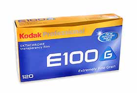 KODAK Ektachrome E100G Pro Slide Film - 120 roll