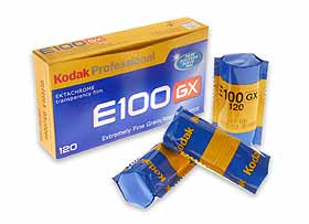 KODAK Ektachrome E100GX Pro Slide Film - 120 roll