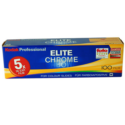 Kodak Elite Chrome (EB) 100 36exp x 5